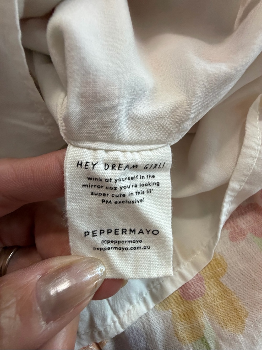 Peppermayo Spring Days Linen Mini Skirt- Blooming - Picture 10 of 15
